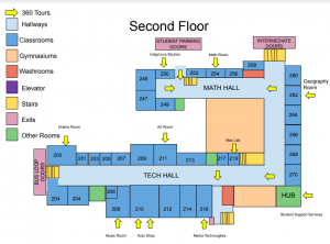 Floor Map Second Floor