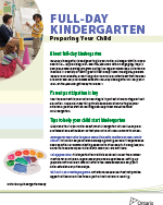 Full Day Kindergarten - preparing your child thumbnail